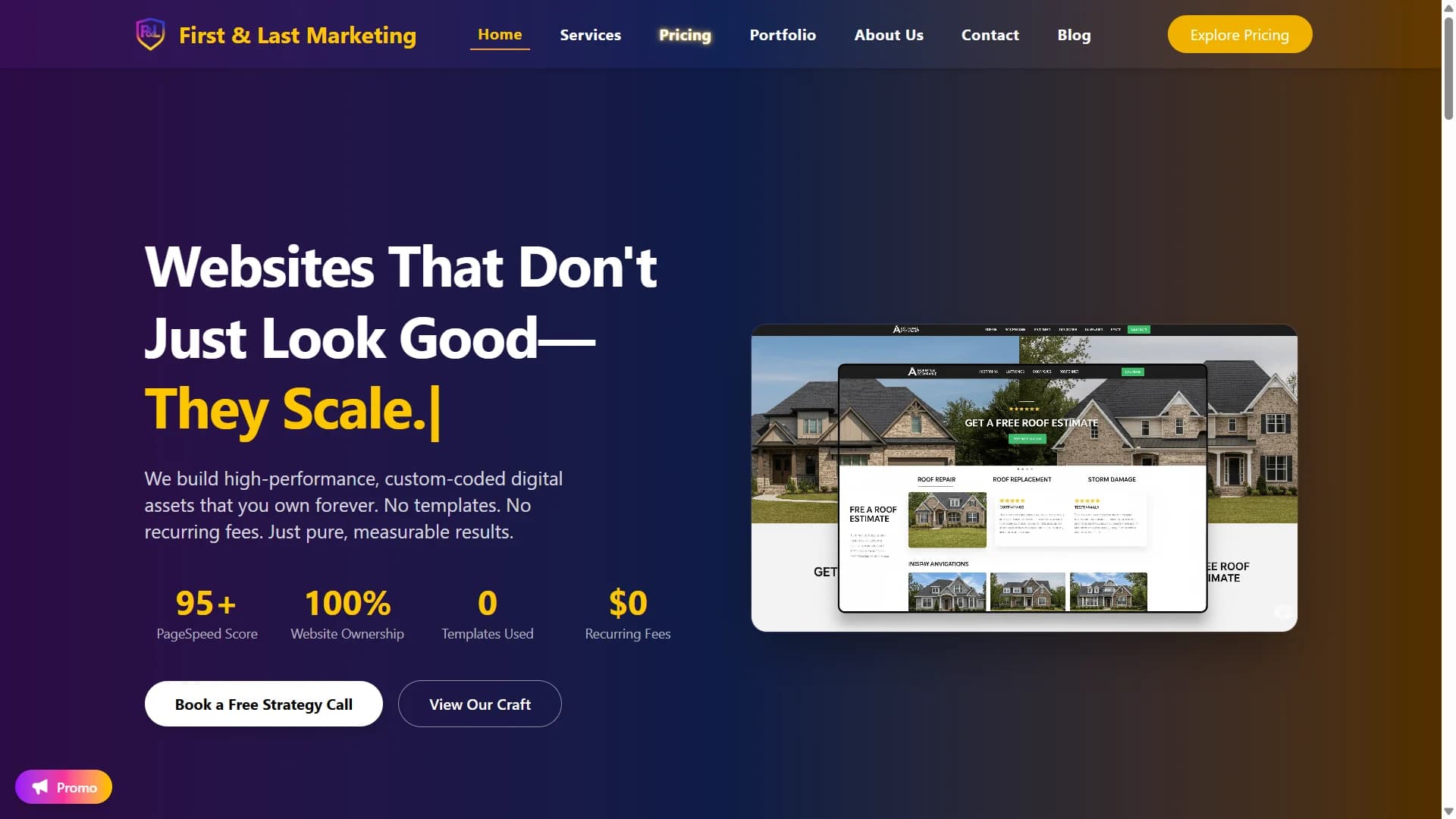 First and Last — Custom Web & Interactive Tools